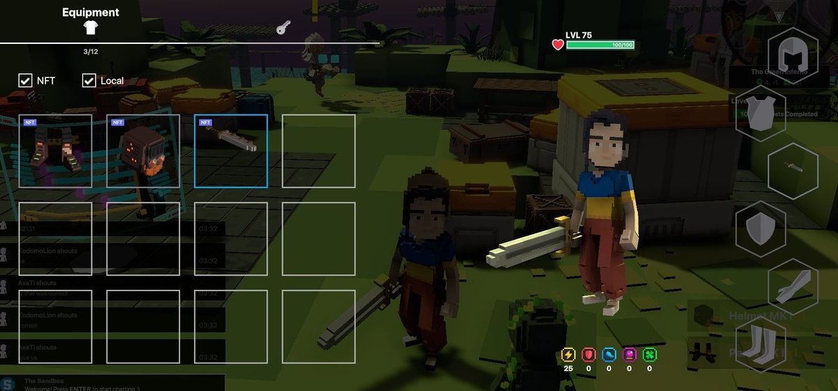 Dwain00108865's tweet photo. @TheSandboxGame I just participated in the daily #SandboxAlphaS2Contest for a chance to earn up to 1,000 $SAND! Starting March 19 - Gather the equipment. Check out my screenshot below!
👇 #SandboxAlphaS2 https://t.co/3lc4XPIyXR