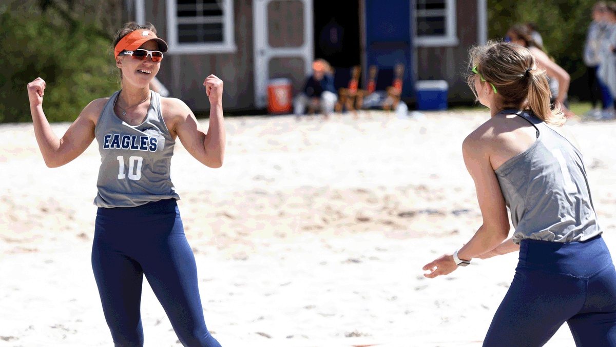 2️⃣0️⃣ career victories for <a href="/morgansiwiec/">Morgan Siwiec</a> <a href="/sierrastill6/">sierra still</a> and Mia Toribio
🔟 Second ten-win season in program history

<a href="/cnbeachvb/">Carson-Newman University Beach Volleyball</a> rolls over Catawba

📰 bit.ly/3D38uyv