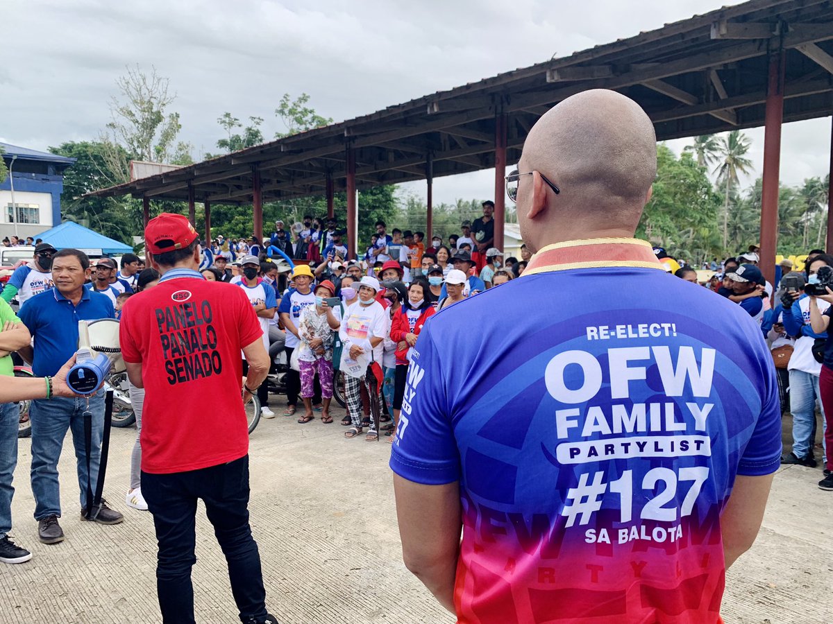 MoniqueJSeneres's tweet photo. Scenes from our OFW FAMILY Party-List Motorcade &amp; Rally yesterday in Northern Samar with Atty. Sal Panelo &amp; Daniel Matsunaga.

#OFWFAMILY #127sabalota https://t.co/CUhNurZpzJ