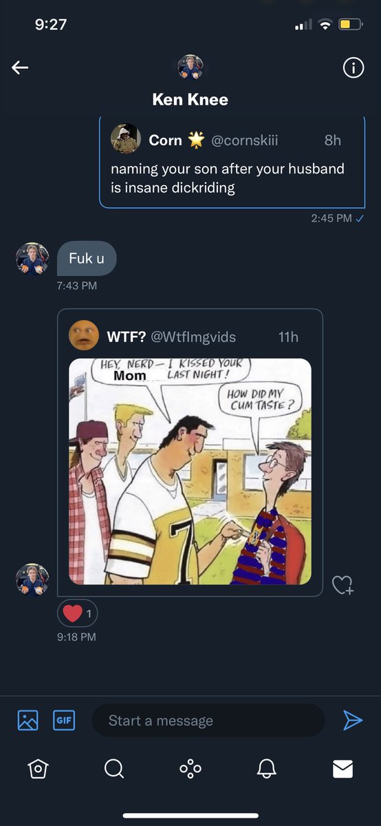 27luclabelle27's tweet photo. @SandersonSkyler @kennethfuck Guy is a menace https://t.co/1DY9lrZWpf