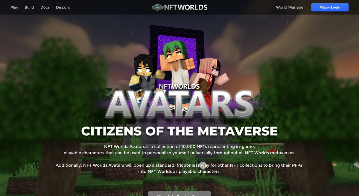 StepheneKlein's tweet image. 🚨#NFTAlert for #AlphaStars by #StarAlpha
#nftworlds is now launching their #NFTworldsavatars
All the details can be found on #NFTworld Discord in Announcements.
Also, #GrayBoys #NFTs have $GRAY coin in development. 
Official Accounts: @nftworldsNFT 
nftworlds.com/avatars