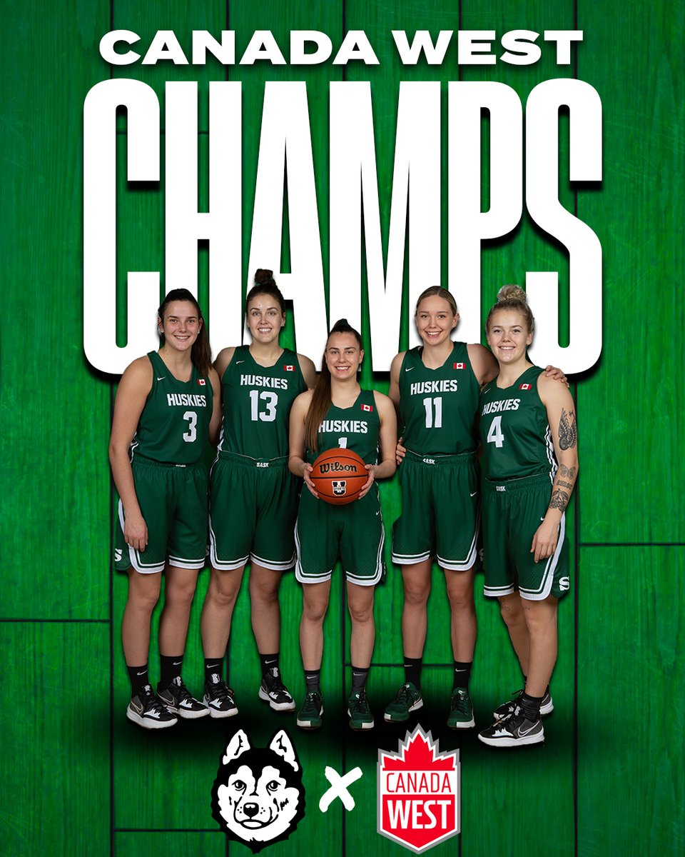 A dynasty in every sense. For the fifth-time in the last six seasons, the Huskies are Canada West Champions.

#HuskiePride | #PowerOfThePack