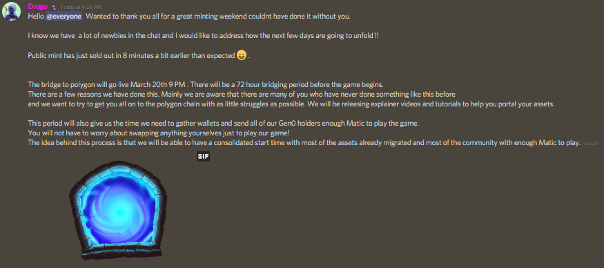 FreaksNGuilds's tweet photo. 🚨So that everyone knows when the portal opens!

Also, please read through the whitepaper so you understand your characters stats and gameplay mechanics!

‼️On-Chain WP: https://t.co/6HzpTonwqD

‼️On-Chain OS: https://t.co/8gAqLuWDTU

🔥LETS GET FREAKY!🔥 https://t.co/ZAfd5HJ5HB