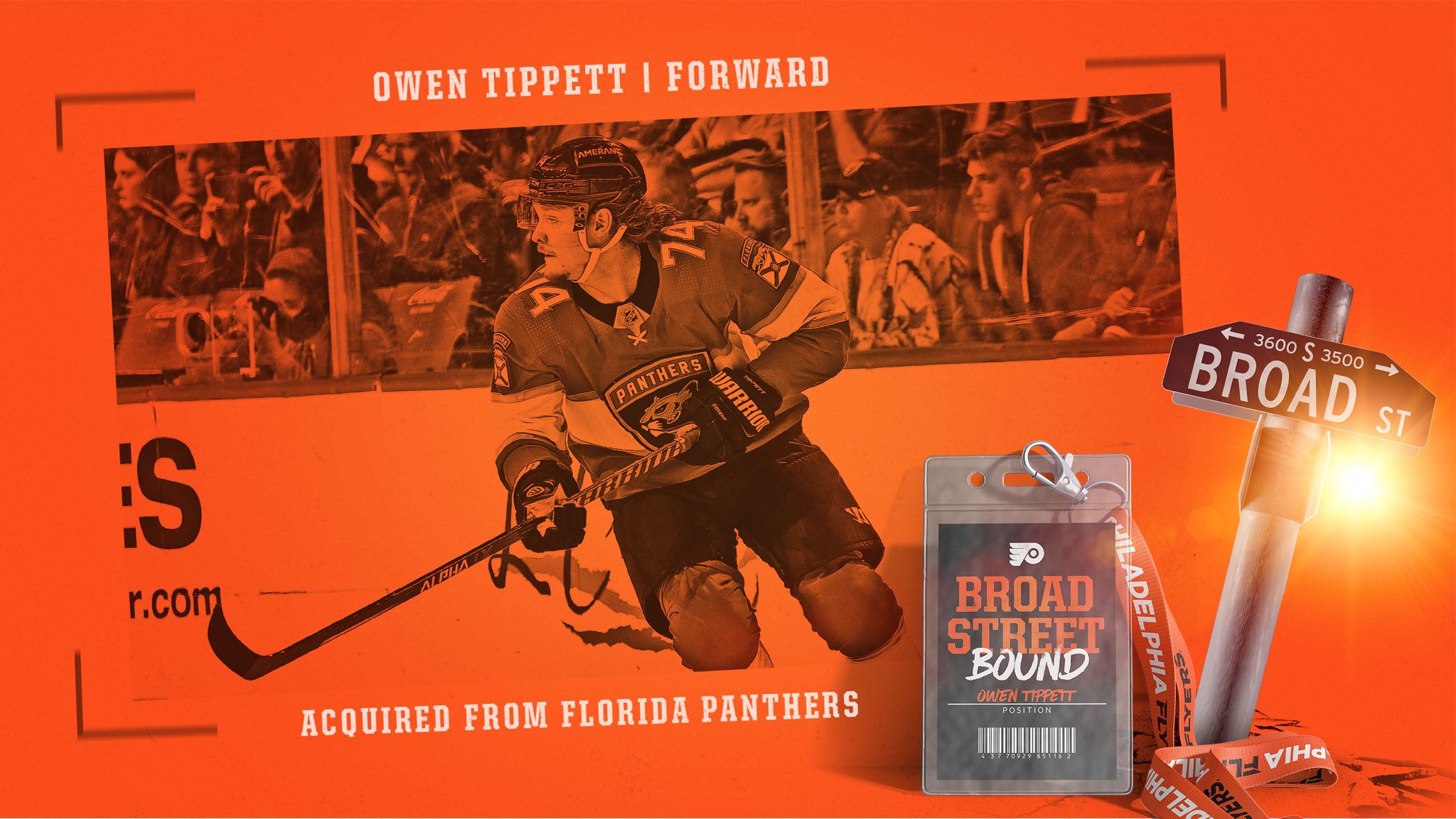 Philadelphia Flyers - Welcome to Philly, Owen Tippett