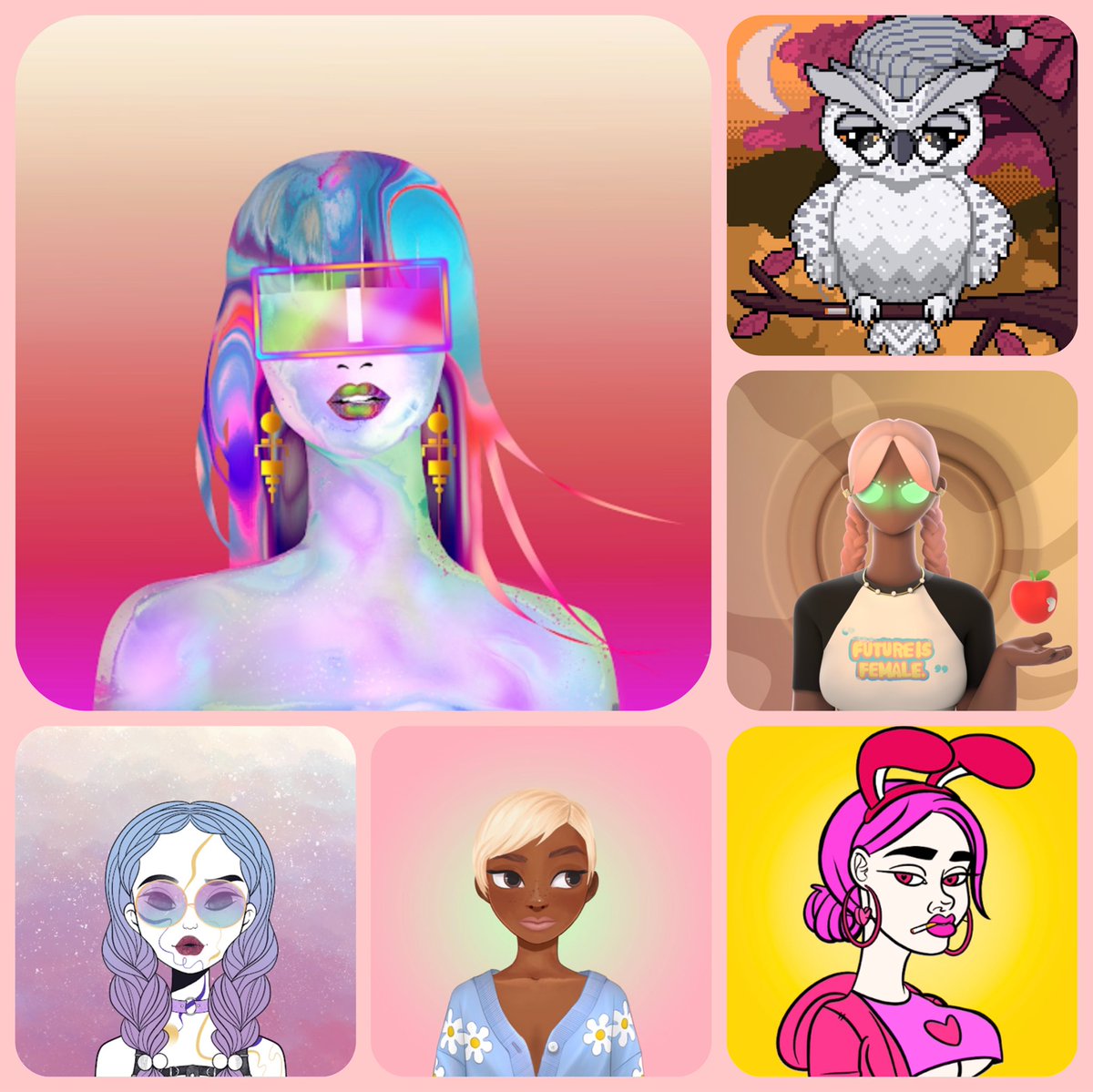The community wallet has got its first 6 NFTs; suggested by the community and carefully chosen by the team 💕

NFTs from: 
<a href="/WomenTribe_nfts/">Women Tribe</a> 
<a href="/NightOwlsNFT/">Night Owls</a> 
<a href="/nft_shiny/">Shiny | web3 company</a> 
<a href="/soulcafenft/">Soul Cafe ☕️</a> 
@fortuna_dao 
<a href="/HunnysNFT/">Hunnys 💛 Claim Free Bunny Club 🐰</a>