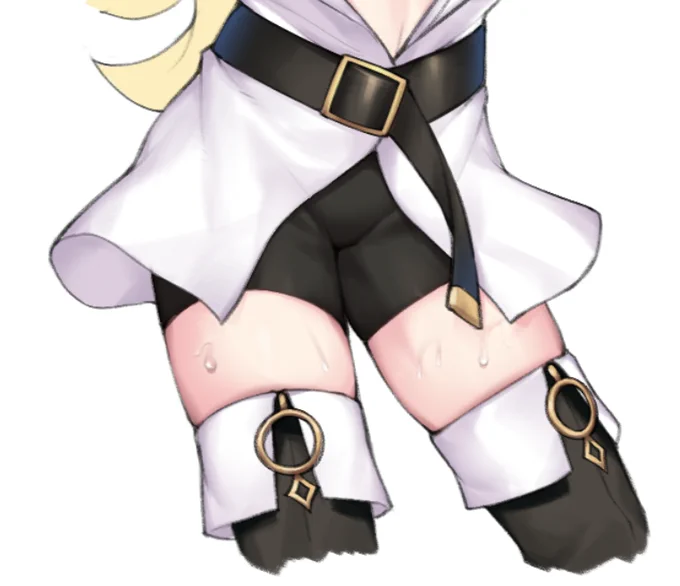 moona thighs so good, i had to doodle 'em

#つながるホロライブ #HoshinovArt 