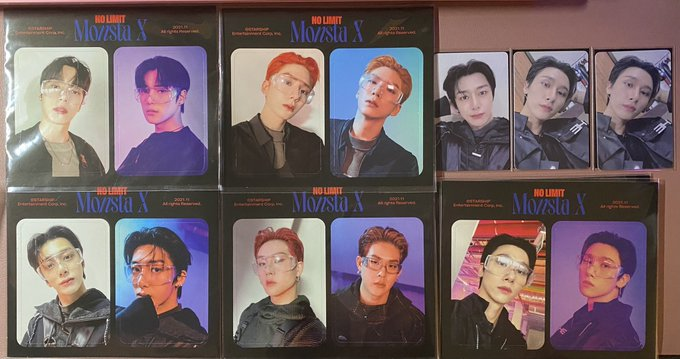 gotyoutrustme's tweet photo. WTS MONSTA X NO LIMIT
SSE Preorder Photocard Set &amp; Withdrama Lucky Draw
 
SSE: $20 per set (2 total)
🐶 ✅
🐹 ✅
🐺 ✅

Withdrama: $20
🐺 ✅

Shipping NOT included!
 
#MONSTAX  #몬스타엑스 @OfficialMonstaX #MXWTS https://t.co/lOadLEmJcH