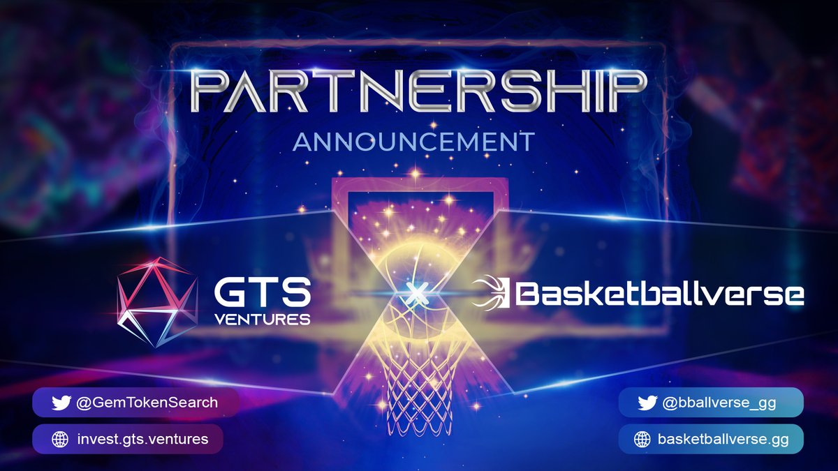 GTS_Ventures's tweet photo. 🤝New partnership with @bballverse_gg 🎉🎉

#Basketballverse is a #P2E 3D multiplayer basketball #metaverse that joins billions of basketball enthusiasts where you can develop your #NFT #basketball avatar, manage your own club, attract sponsorships and #earn real income. 🚀🚀🚀🔥 https://t.co/BBS0XnFHJY