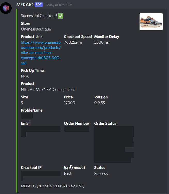 SkullCheckouts's tweet photo. Success posted by SJ#1700 

hitting restocks with skull isp https://t.co/R6mkBhf97S