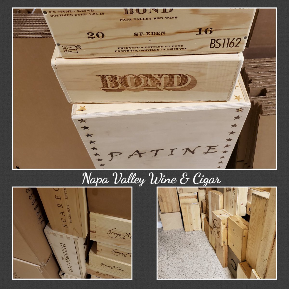 nvwineandcigar's tweet image. Anyone in #napavalley need a few wood #wineboxes #cigarboxes ?