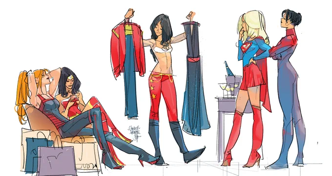 Weapons of Choice. 🍹✨✨ #kryptonian #themyscirian #dccomics https://t.co/Hns13qHa2f 