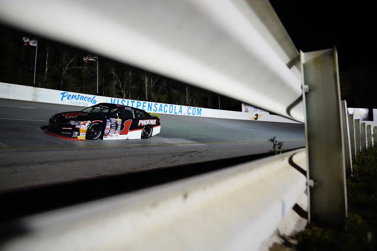 jakefinchh's tweet photo. Had fun running up front all night and I learned a lot at Pensacola. We had a slow right front leak on the final run, so we weren’t able to finish how we should’ve. Thanks to everyone for all the support and the Phoenix group for their hard work. https://t.co/6p4ZN26VFP