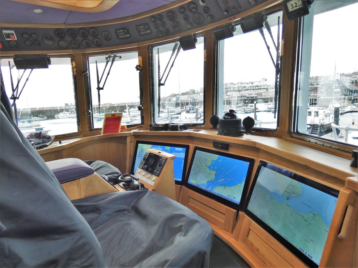 hoffmannoliv1's tweet image. Replica tug 'Able One' seen in 2018 when she called into Ramsgate, Kent. Was fortunate enough to be given a guided tour by the owner. She was built in Whitby in 2016.