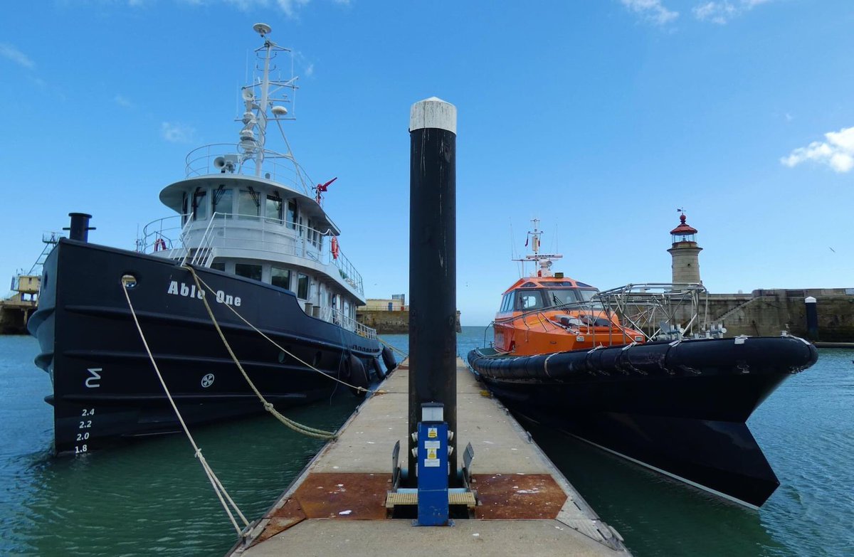 hoffmannoliv1's tweet image. Replica tug 'Able One' seen in 2018 when she called into Ramsgate, Kent. Was fortunate enough to be given a guided tour by the owner. She was built in Whitby in 2016.