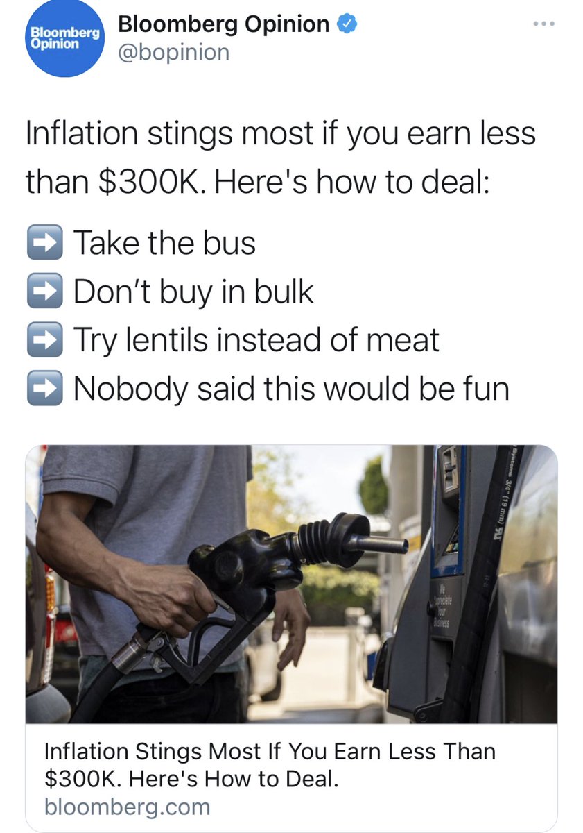 tonetalks's tweet image. Almost 💯 percent of Black folks make less than this with little to no wealth. And a full American family to service.