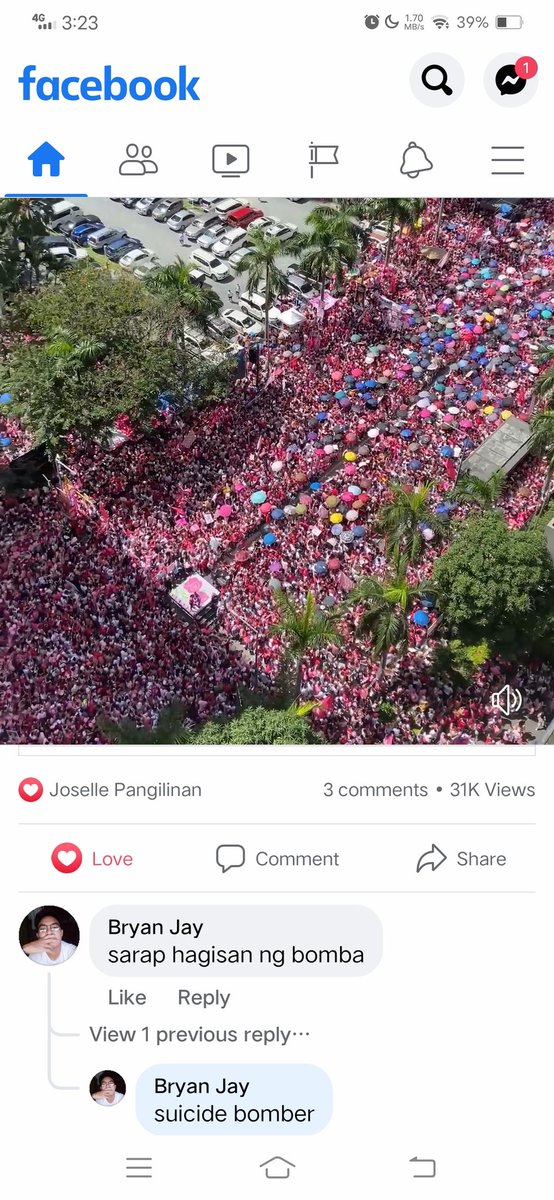 gapolicarpio's tweet photo. @Concentrix @Microsoft This Bryan Jay claims to be your employee. He has threatened to throw a bomb at the crowd in Pasig. @pnppio @Meta @DILGPhilippines Time to take action. https://t.co/Opk8B7dgsC