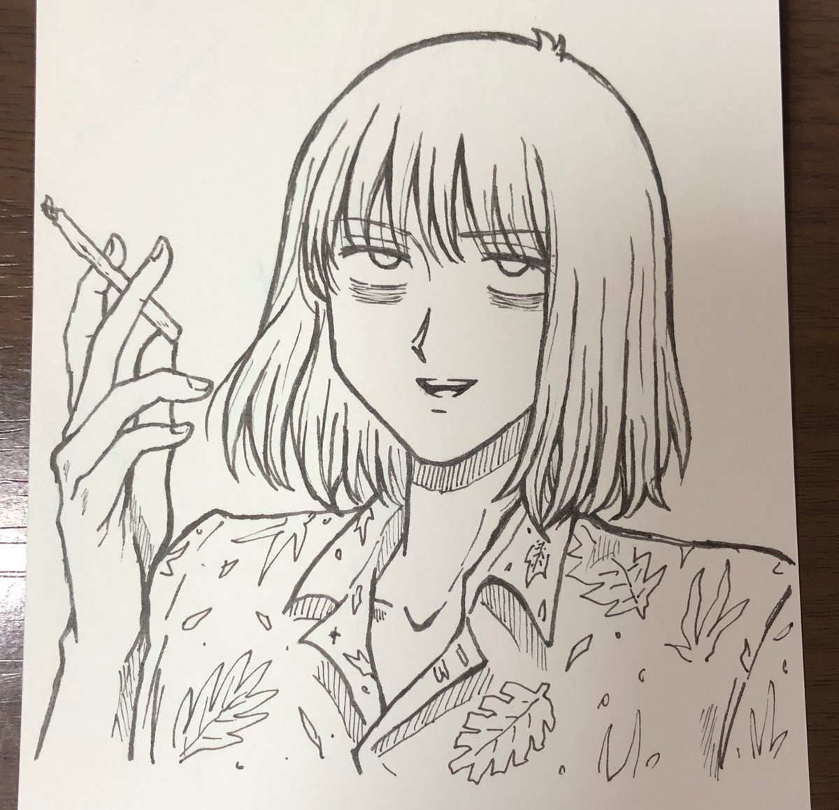 久々のアナログ🖋 