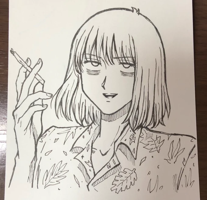 久々のアナログ🖋 