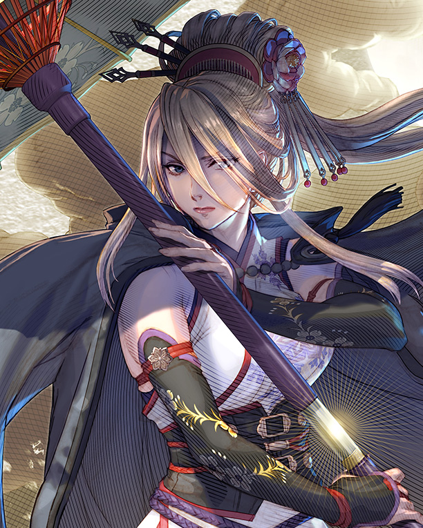 3/20は「惑い往く此岸花」雪華が、師匠である九重舟元から名前を授かっ