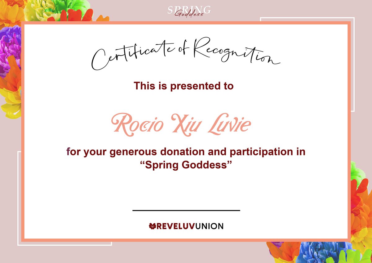 Ro_Luvie's tweet photo. Donate to help this Comeback
 💝💛💙💚💜
Feel My Rhythm 

 @reveluvunion @RVsmtown
#RVU_SpringGoddess https://t.co/QvEEOFvqbT