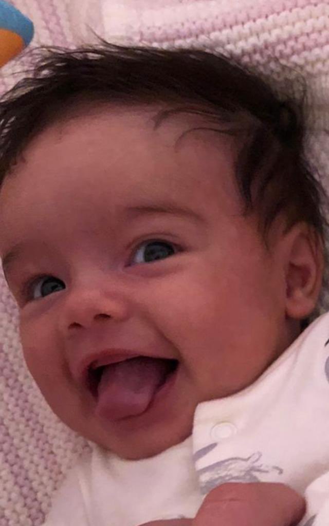 This little face can’t help but make me smile no matter what time of night or morning she wakes us up! 😂🥰😍 #baby #cute #maternityleavealmostover