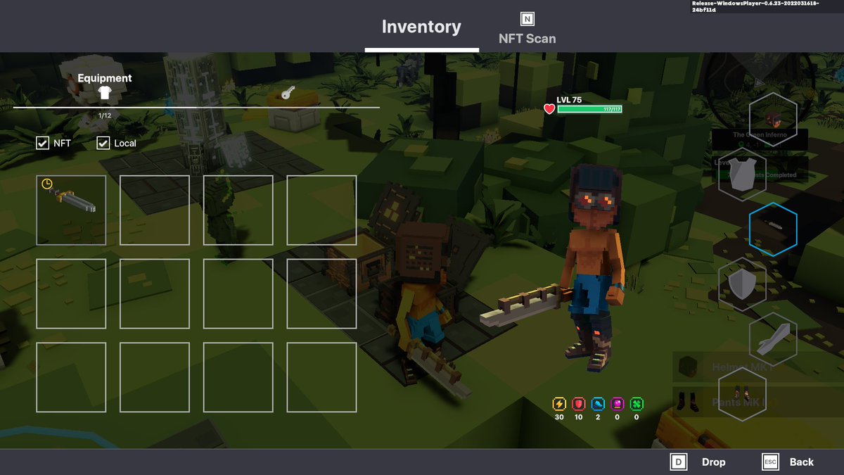 sibhapp's tweet photo. @TheSandboxGame I just participated in the daily #SandboxAlphaS2Contest for a chance to earn up to 1,000 $SAND! Starting March 19 - Gather the equipment. Check out my screenshot below!
👇 #SandboxAlphaS2 https://t.co/8OevdIcehL