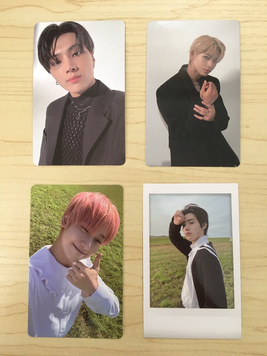 Armygene10's tweet photo. wts | wtt | lfb | ph

 (onhand)
Sunoo yet ver   
Jay no ver
Ni-ki pob
Sunghoon yet pola (can trade to won yet pola)

rfs: need funds
mop: gcash
mod:ggx
 
🏷:enhypen sunoo jay ni-ki sunghoon d:a Dimension:Answer photocard https://t.co/8JKRBGyXz4