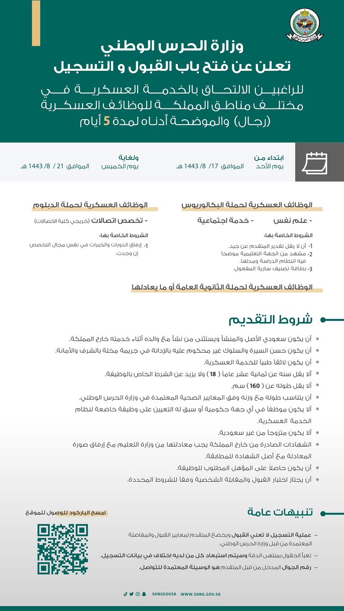 وزارة الحرس الوطني tweet media