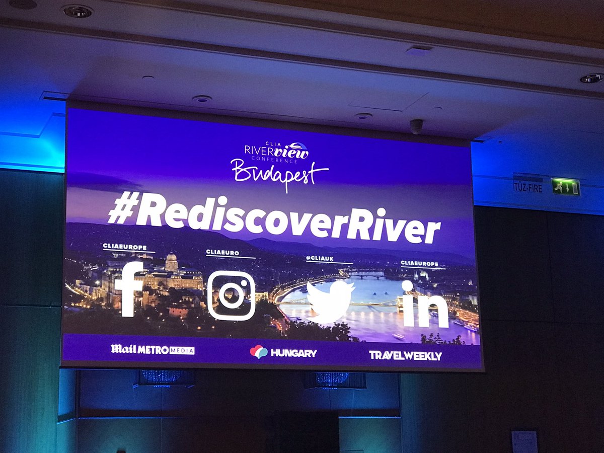 kat_peck's tweet photo. Ready for this year’s @CLIAUK river cruise conference in #Budapest @TTNG_Commercial #RediscoverRiver https://t.co/1VFqtHpFWl