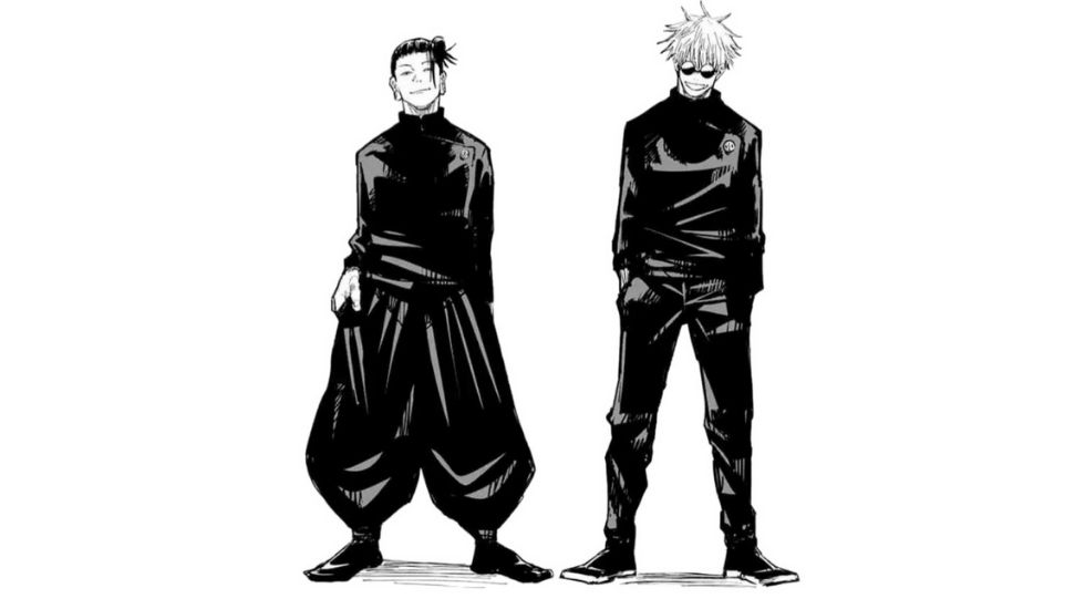 годжо и гете. годжо и гете. годжо сатору манга. Jujutsu kaisen персонажи годжо. Jujutsu kaisen сугуру.