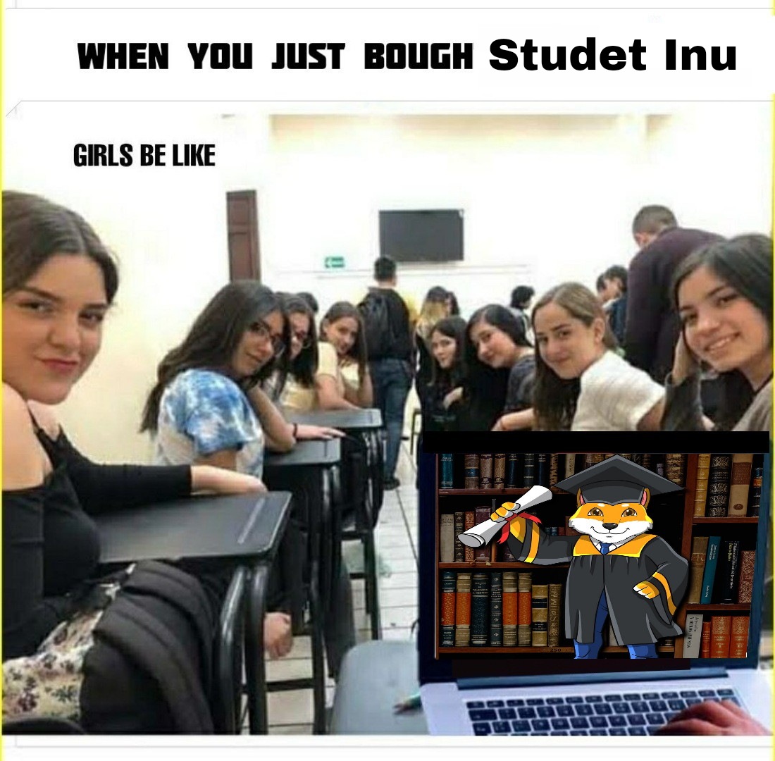 ara_ara2497's tweet photo. @StudentInu #STUDENTCRYPTO
#STUDENTINU
@StudentInu https://t.co/nT7JiZ97lZ