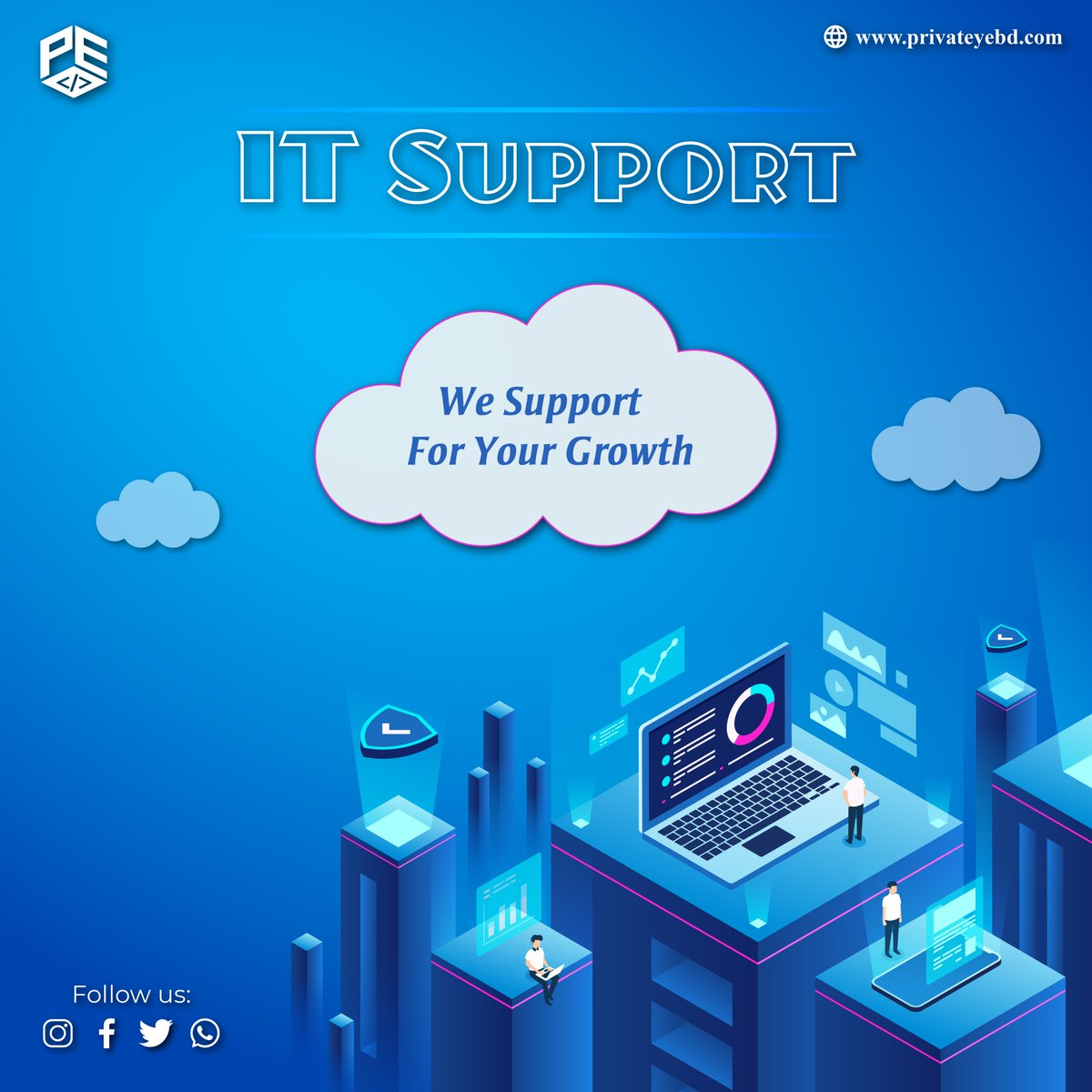 Privateyebd's tweet photo. We support for your growth..
#privateye
#itsupport
#growth https://t.co/7C8WiwjLi8