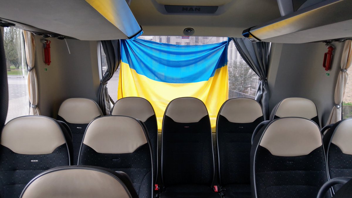 We're off!

Slava Ukraini!