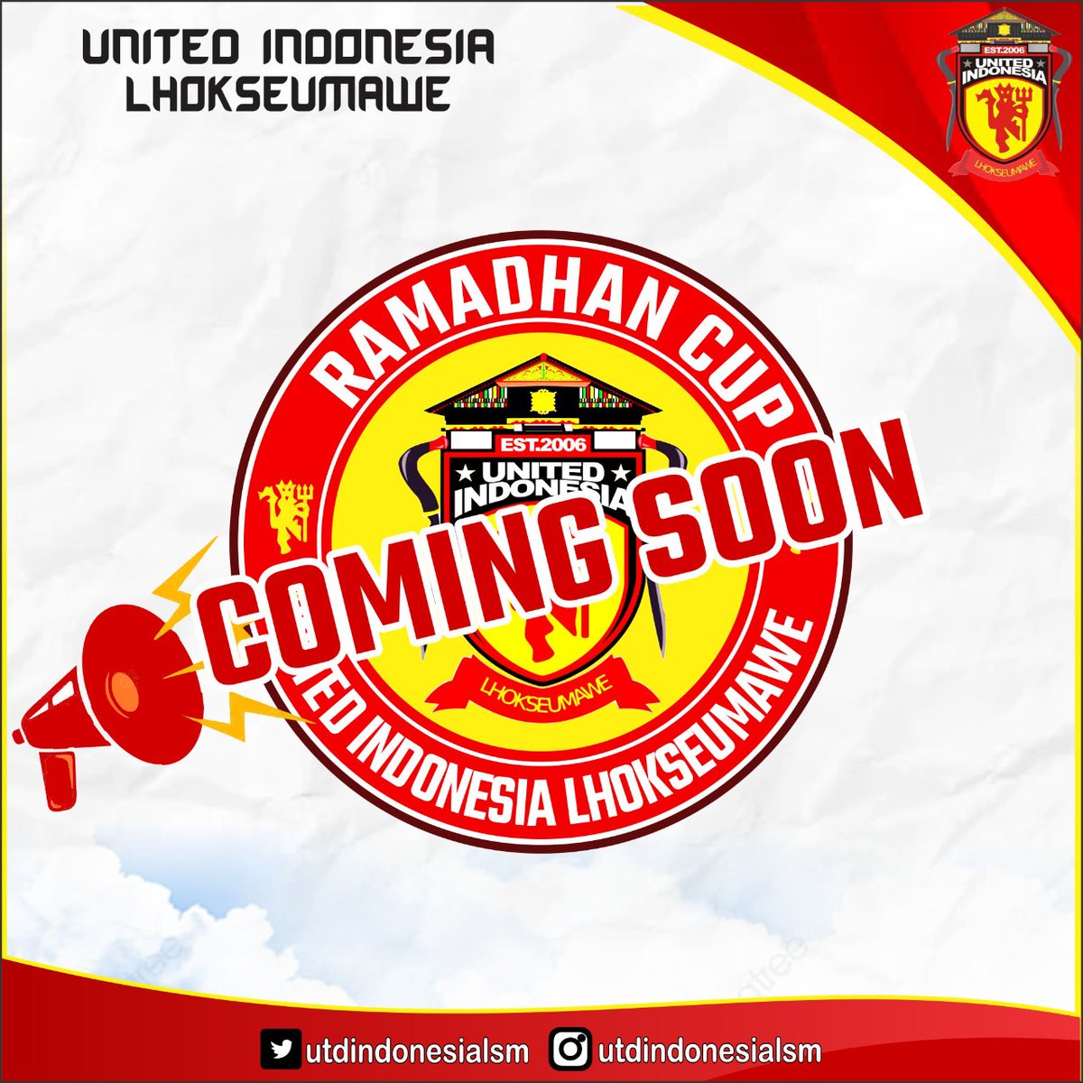 🗣📢 Coming Soon

#UnitedTogether 🔴⚫