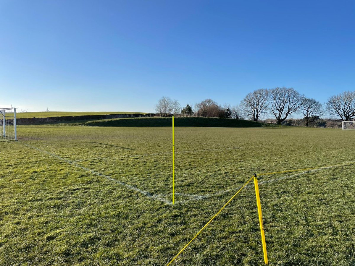 CumberworthJFC's tweet photo. Proud to be hosting @Huddersfieldjfl U11 finals at our Penistone pitches and look forward to welcoming players, officials and supporters from all clubs involved. Thanks also to @PGSALC for their support. Pitches looking great ahead of a busy day. https://t.co/xQa3oM0gEY