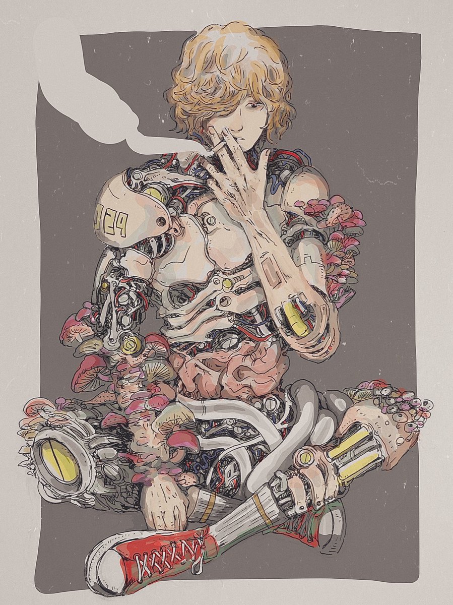 #みなさん去年の今頃はどんな絵描いてましたか
きのこ生やしてた