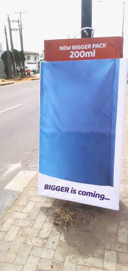 SamuelPresh's tweet photo. This one I’m seeing all these boards almost every where I wonder what’s coming.

But all I can say is a #biggerpack is coming. 

But can you guess what it is? https://t.co/Uba3Awis6B