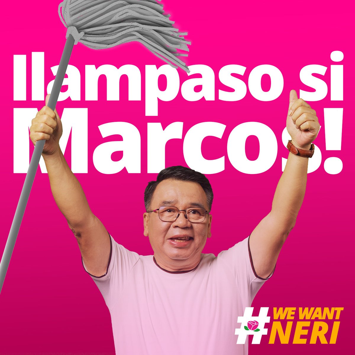 ColmenaresPH's tweet photo. NERInig n'yo ba sinabi ko? #PasigLaban https://t.co/GakOzPUgxw