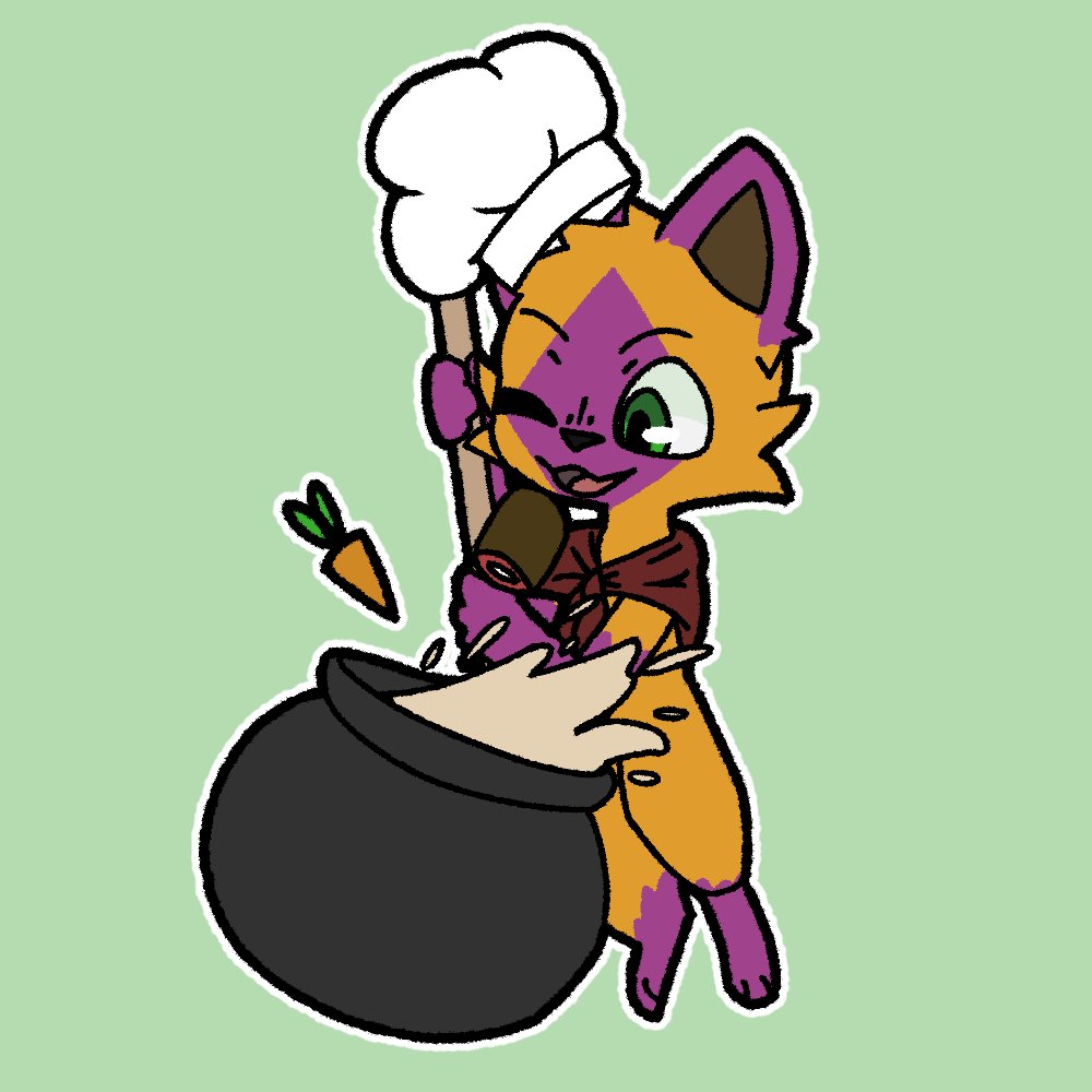 Did a thing for <a href="/Heyheyhibro/">Baser TheBasitin</a> 's DnD Palico!
Just look at 'em!  Aaaaaa-