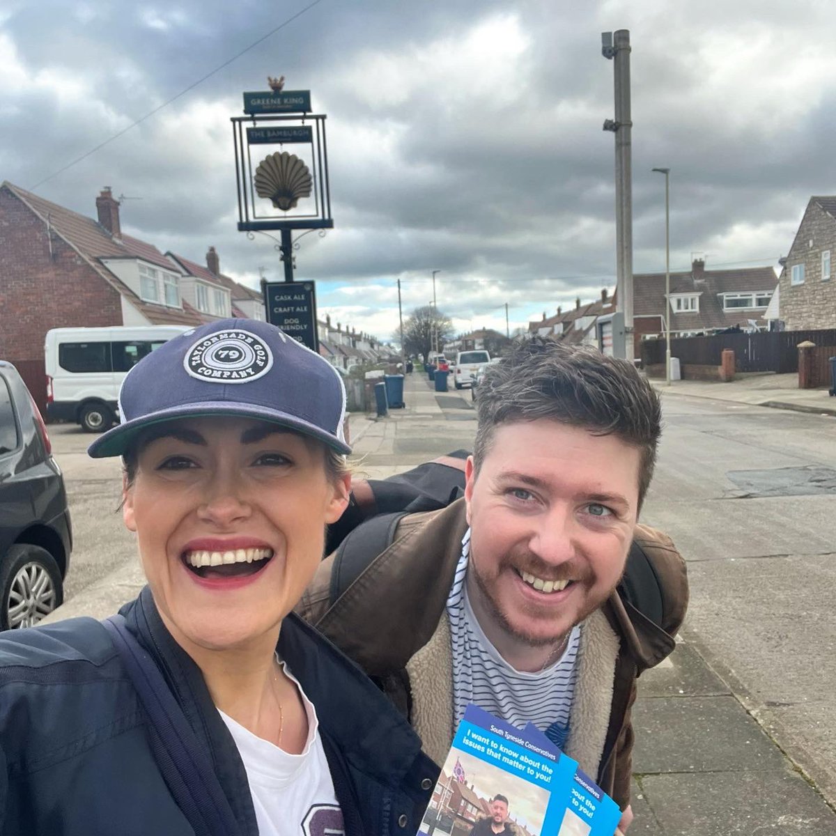 SouthTyneCons's tweet photo. Great day in Horsley Hill with Carl Duncan!

Residents are realising it’s entirely possible for Tories to win here! We just need people to Go Out To Vote! #gotv https://t.co/NOwvBUinnS