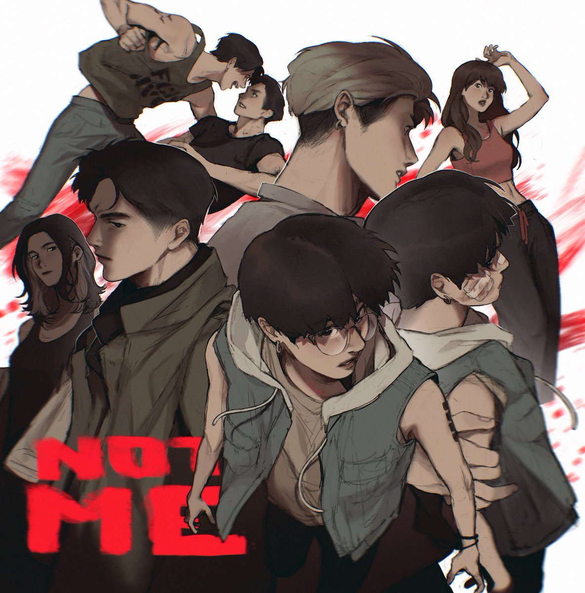 As a thank you for all fans of #NotMeSeries around the world, I'd like to post my fav tracks from various artists that I use as background musics in the series alongside with many fanarts that I've collected. 
I appreciate your support so much.🙏
NOT ME DAY #NotMeSeriesFinalEP