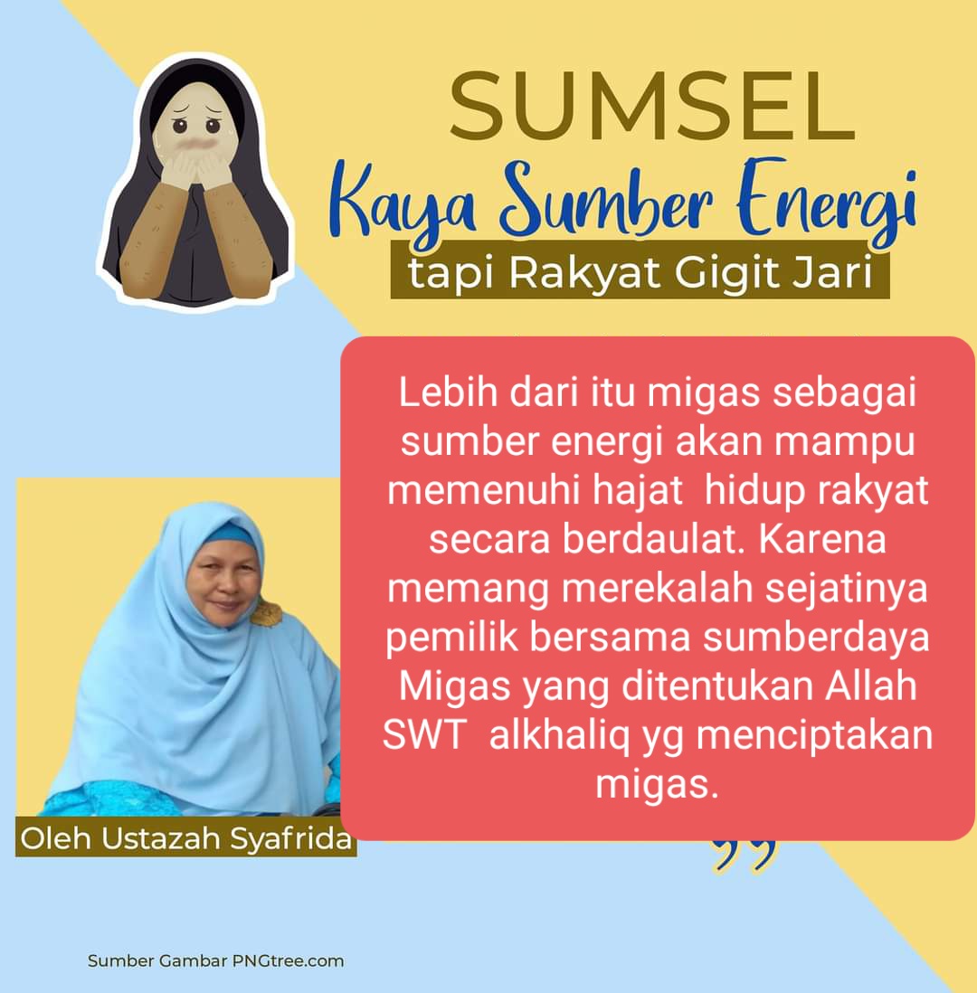 SyafBu's tweet photo. Pengelolaan migas secara syari'ah akan menjamin tersedianya energi dg murah, dan berdaulat. Ayo viralkan Dakwah Syariah Khilafah   .✊✊. https://t.co/5BKtGnVEE9