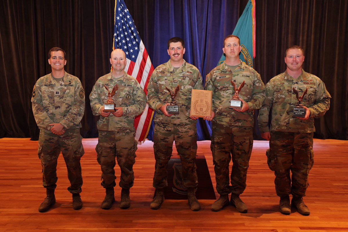USAMUSoldiers's tweet photo. The #AllArmy2022 Small Arms Team Champions are North Dakota National Guard!

In fact, the #USArmyNationalGuard teams swept the podiums in rifle team, pistol team, multi-gun team and overall team categories!

#CleanSweep https://t.co/uN8N4tIpnh