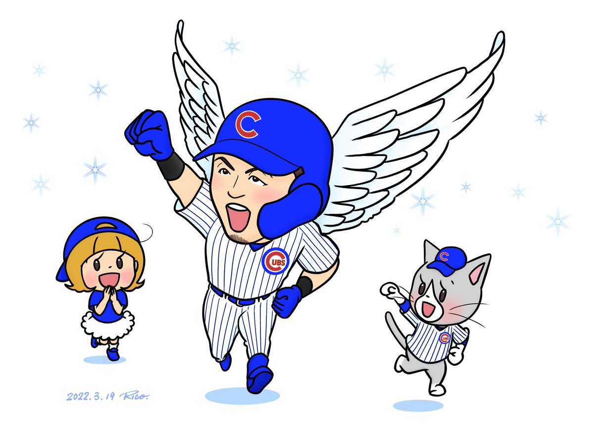 Rico99128394's tweet photo. 2022.3.19
カープのイラストを描き始めてから１番描いた選手かもしれません
それだけ思い入れも強く、チームの顔でした

誠也さんカブス入団おめでとう🎉
世界に羽ばたいて🕊️
更なるご活躍期待しています

#カープ #イラスト
#りことしゃもじ
@suzuki_seiya_sb
#鈴木誠也
#カブス 
#Cubs 
#SeiyaSuzuki https://t.co/T0awoHsrgB