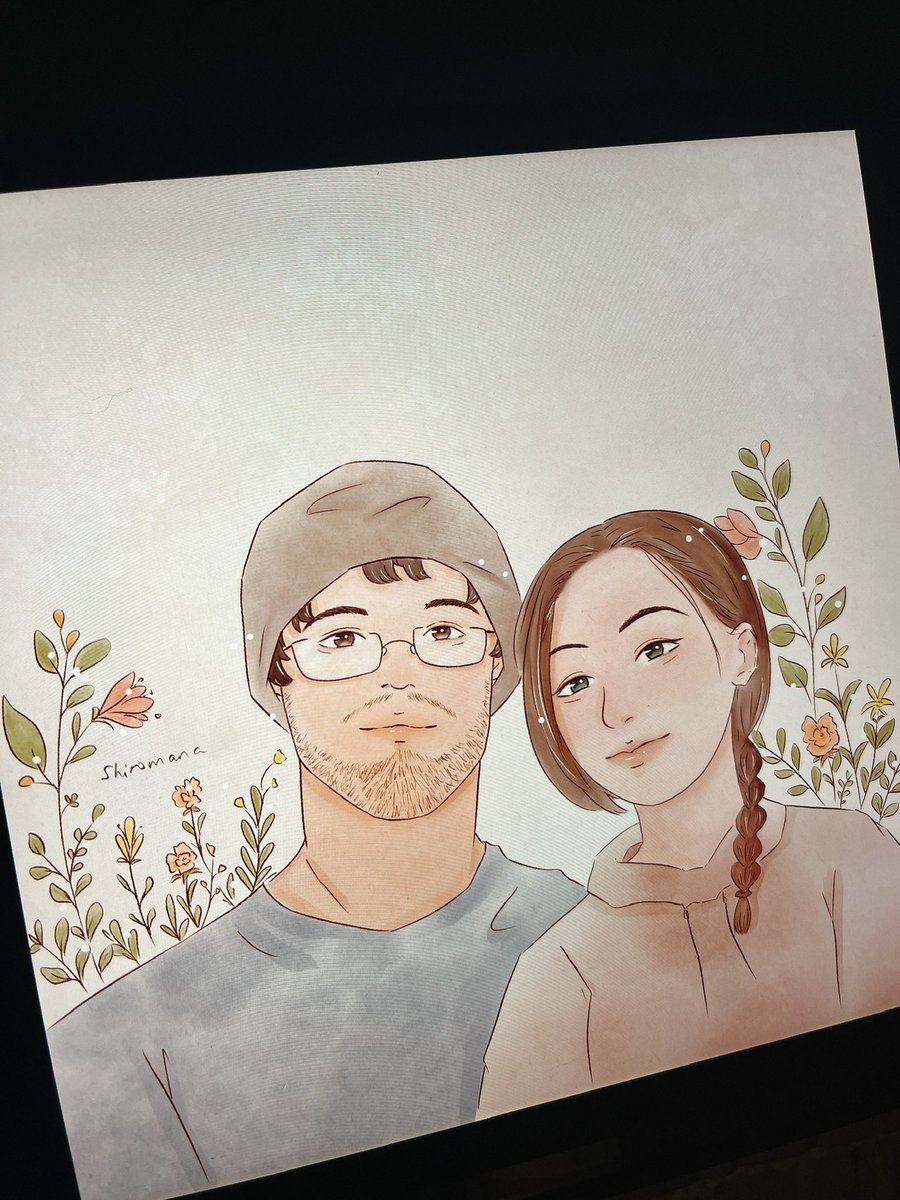 mana_shiro's tweet photo. [Couple Commission] Please do not repost without a permission ☺️ 

Commission opening 🤗 #Illustrations #illustrator #commissionsopen #Commission #drawing #couple #love #watercolors https://t.co/gGsf95oAOU