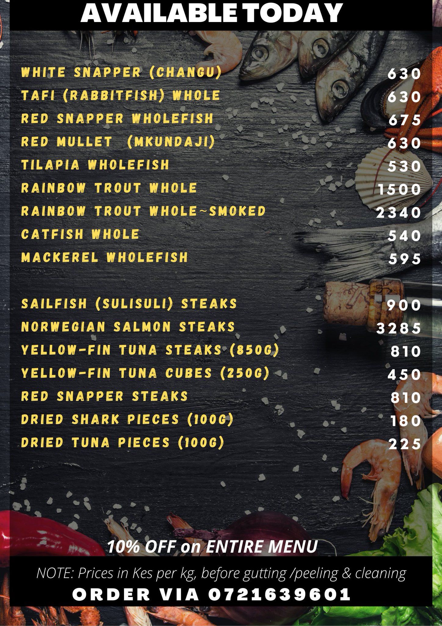 Tamtam's Fresh Seafood on Twitter "Rise and shine ☀️☀️ It's the last