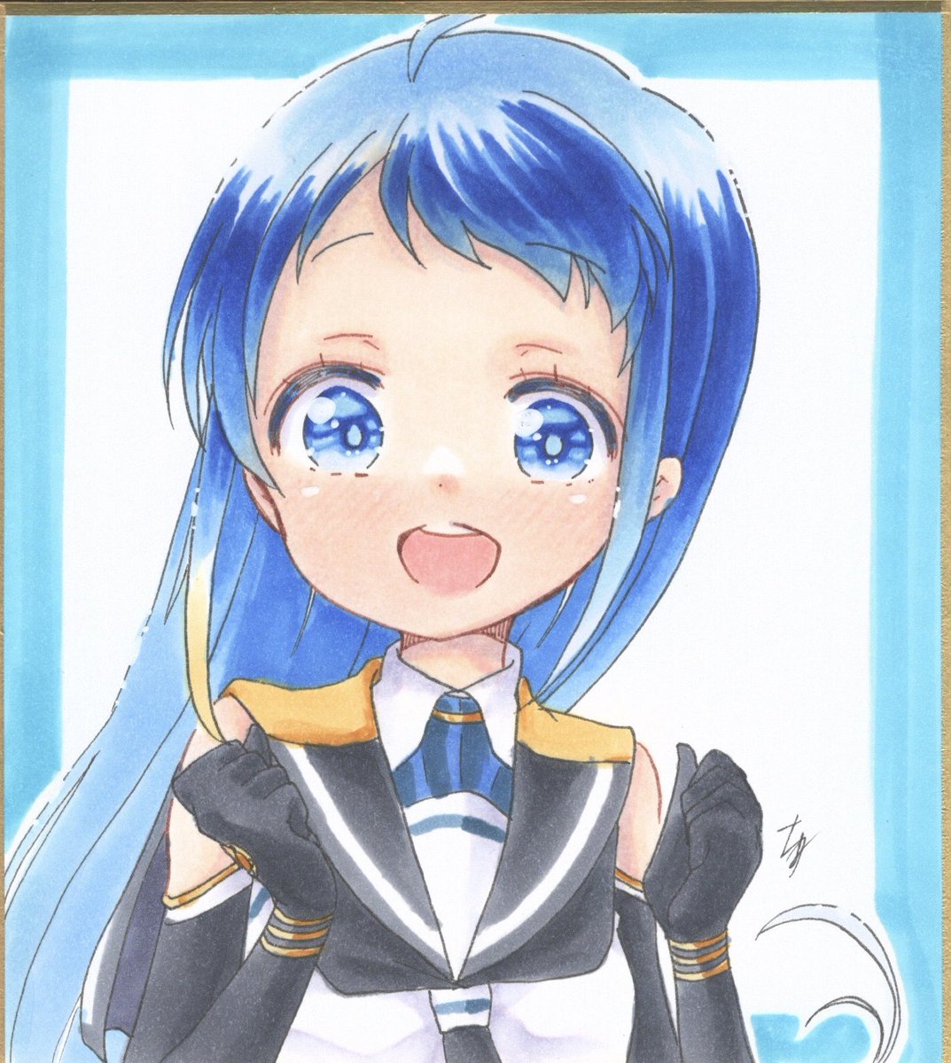 #三連休はフォロワーさんが増える
原稿中で新規絵がない… 