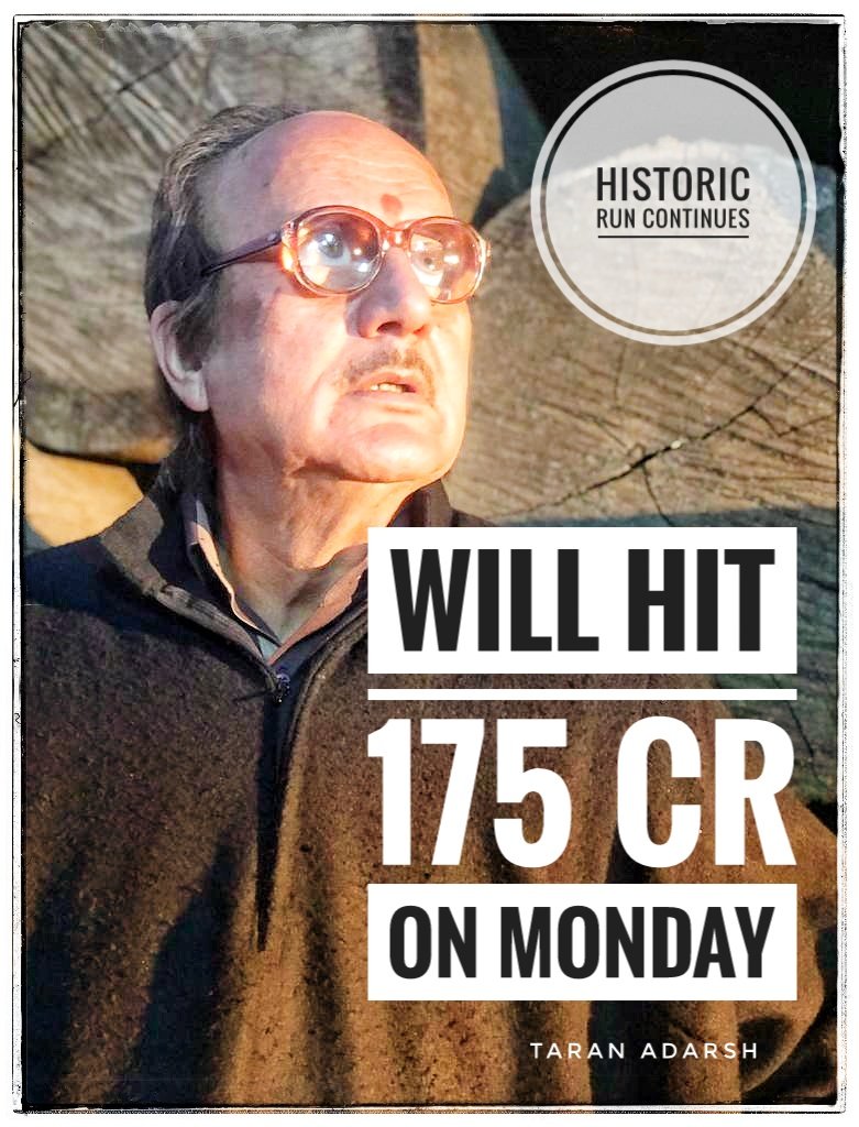 #TheKashmirFiles is a ONE-HORSE RACE... Day 9 [Sat] is HIGHER than *all 8 days*... Trending like #Baahubali2 in *Weekend 2*... There's a *strong possibility* of hitting ₹ 28 cr - ₹ 30 cr today [Day 10]... [Week 2] Fri 19.15 cr, Sat 24.80 cr. Total: ₹ 141.25 cr. #India biz.