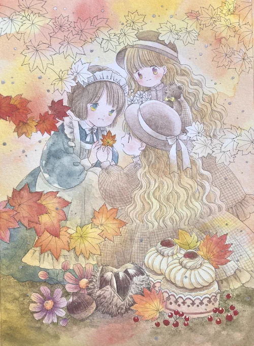 もうすぐ秋も🍁できそう

#午後3時に庭先で 