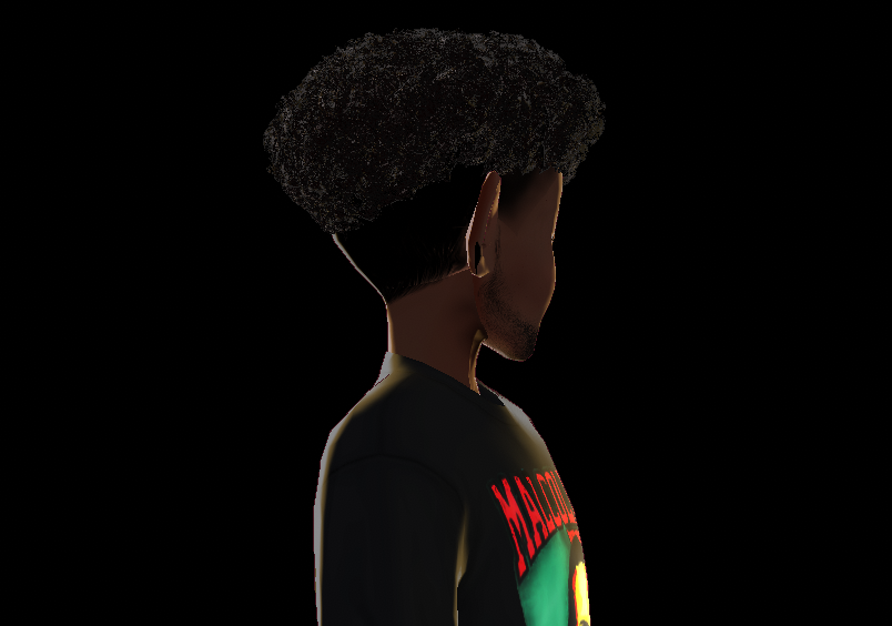 KuroVroidGirl's tweet photo. Another Afro I made #blackvroid #malevroid #afrovroid https://t.co/9QFPTYbTzZ